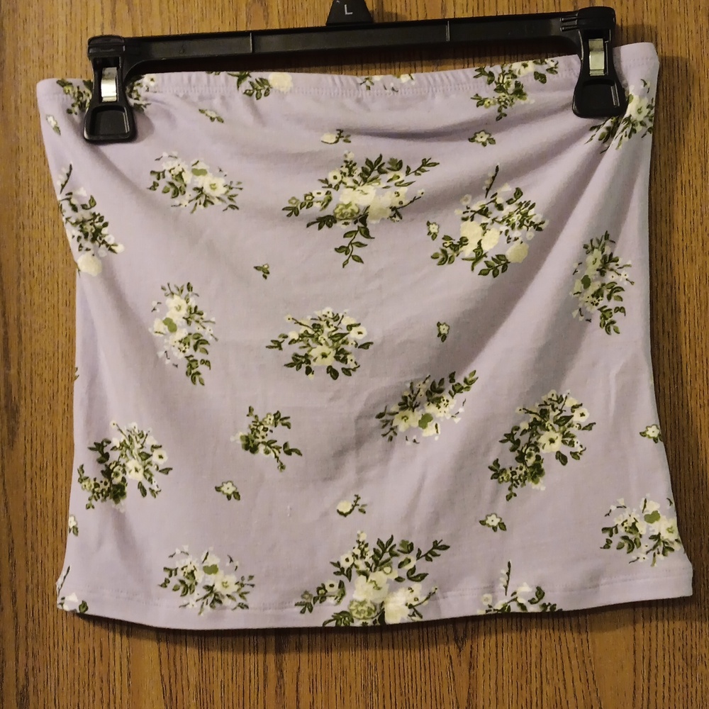 Lavender tube top!